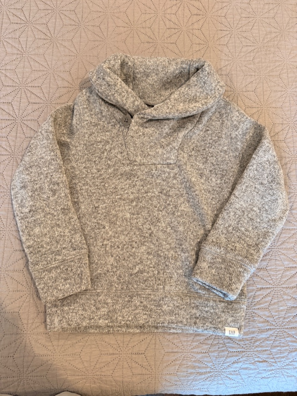 GAP kids Shawl Collar Pullover